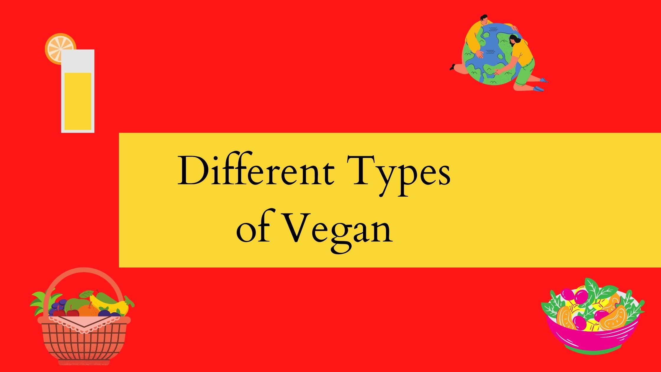 different types of vegans
