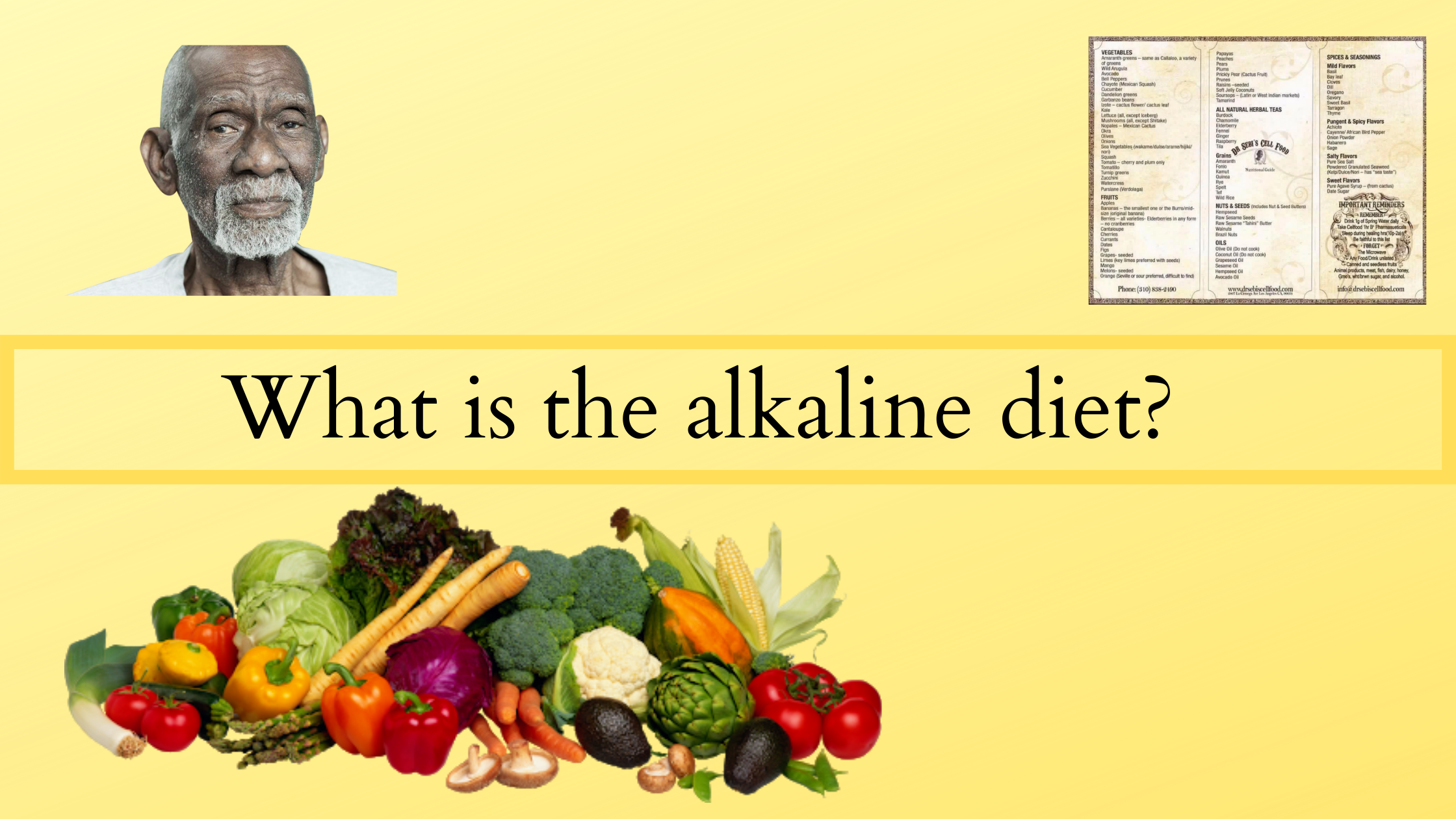 dr sebi alkaline diet