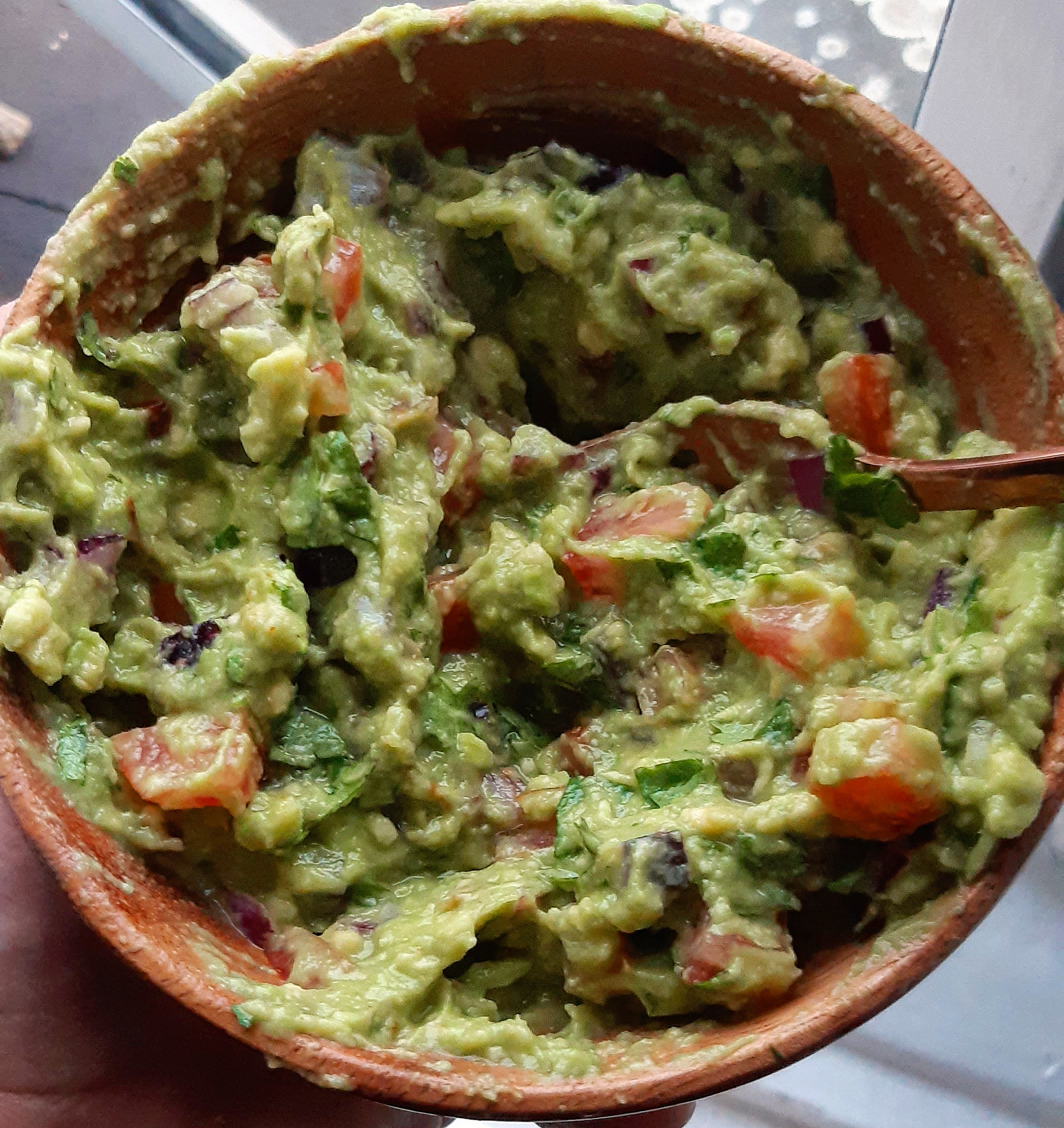 veganised guacamole