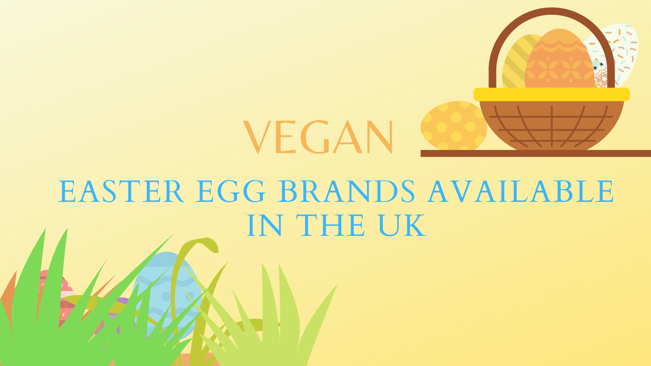 vegan easter egg brands uk