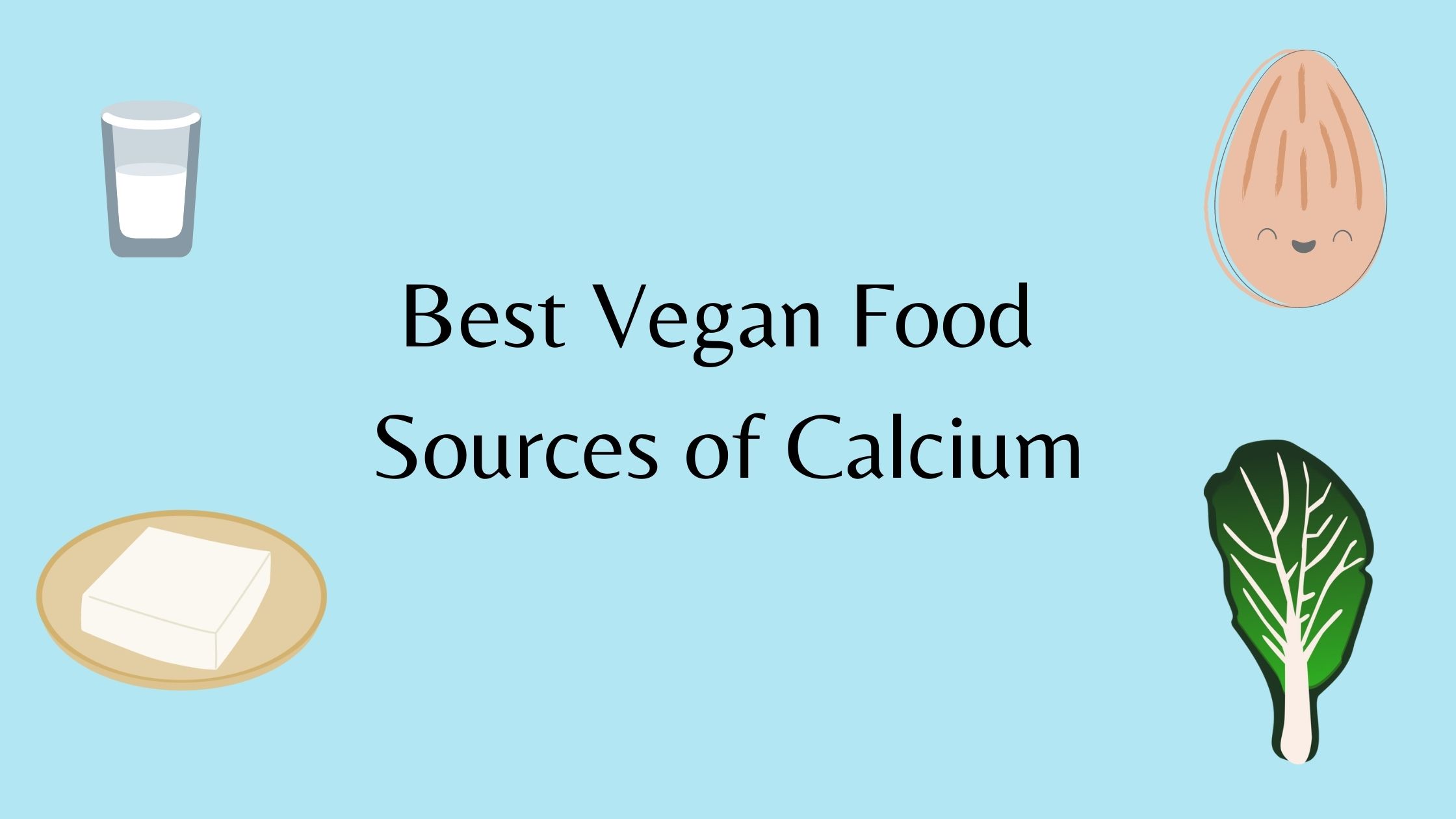 vegan calcium rich food sources