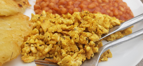 vegan tofu scramble