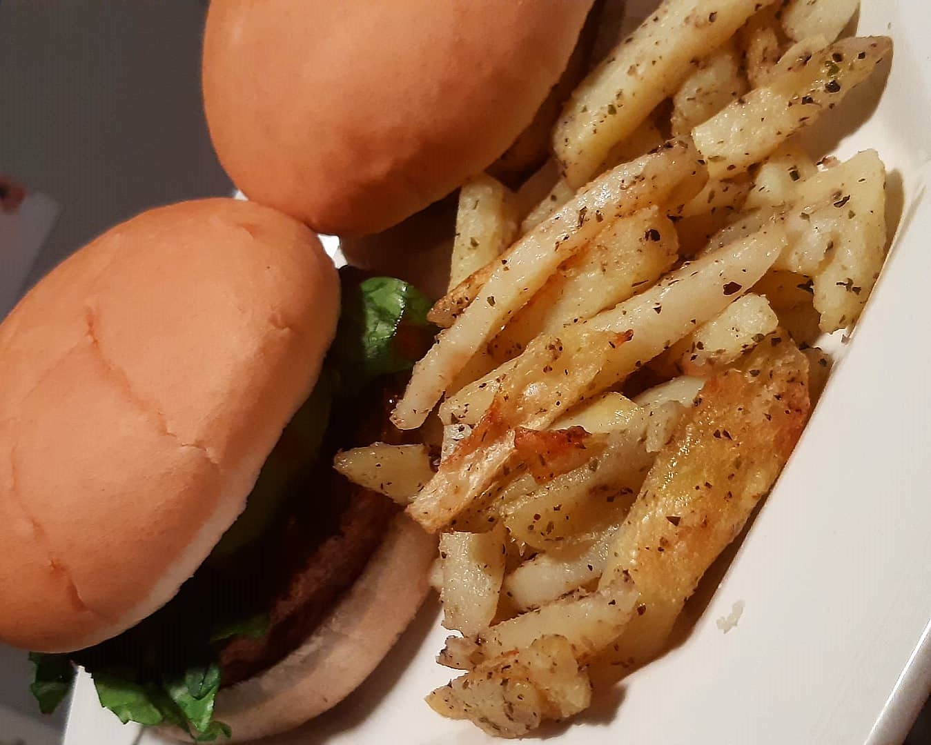 oven baked skin on fries