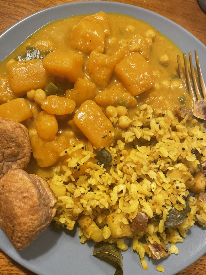 vegan poha