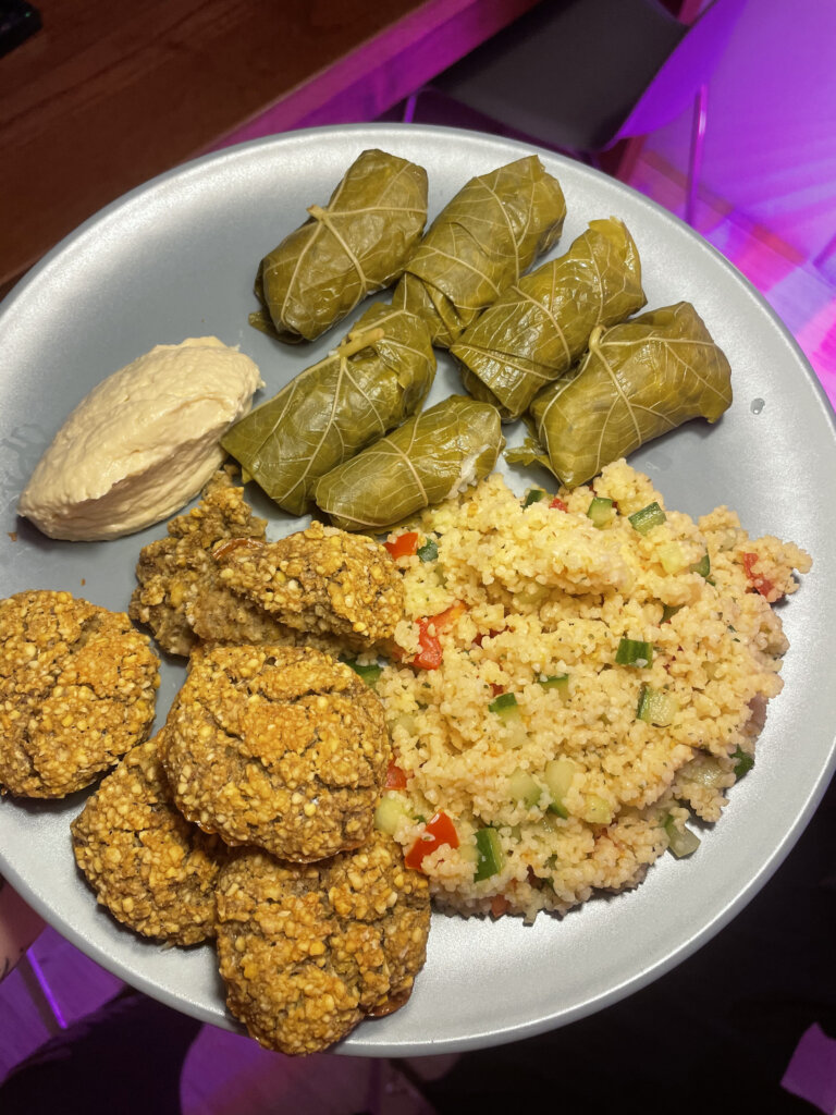 dolma tabouleh falafel