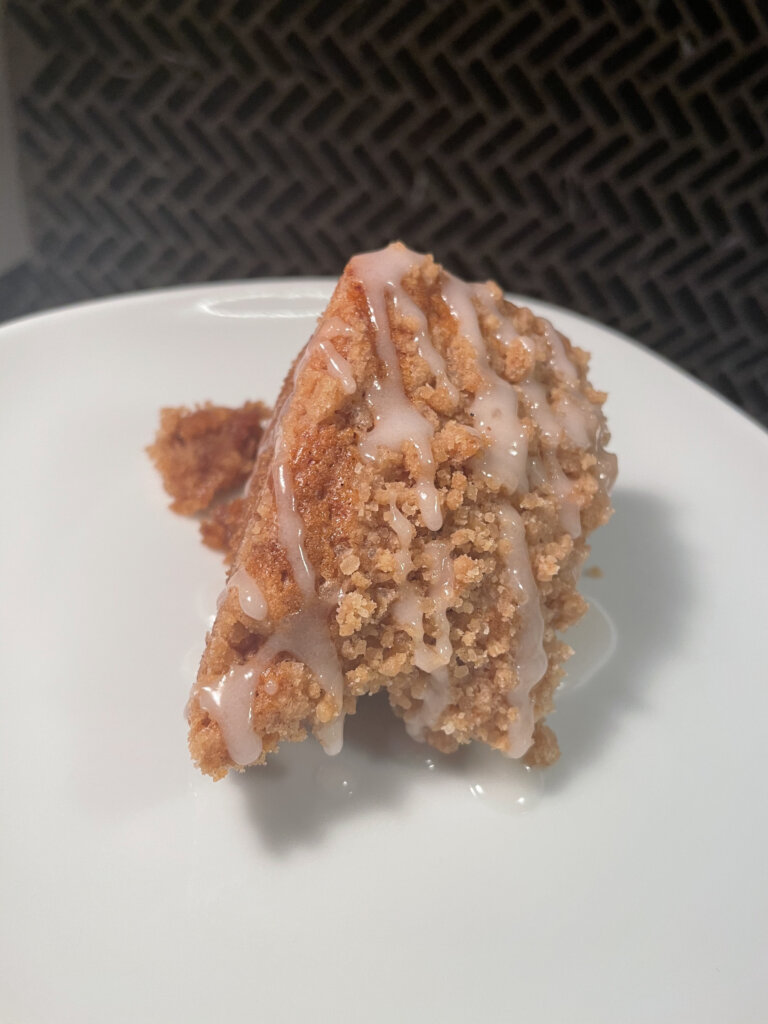 coffee cake zoomed out
