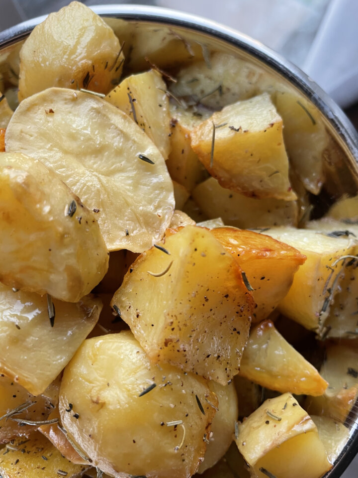 vegan roast potatoes